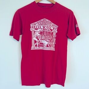 Fan’s Choice University of Nebraska Greek Week 1985 T-Shirt Tee